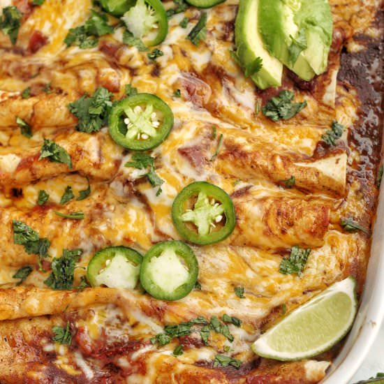 Shredded Beef Enchiladas - Recipe photo by Ereese
