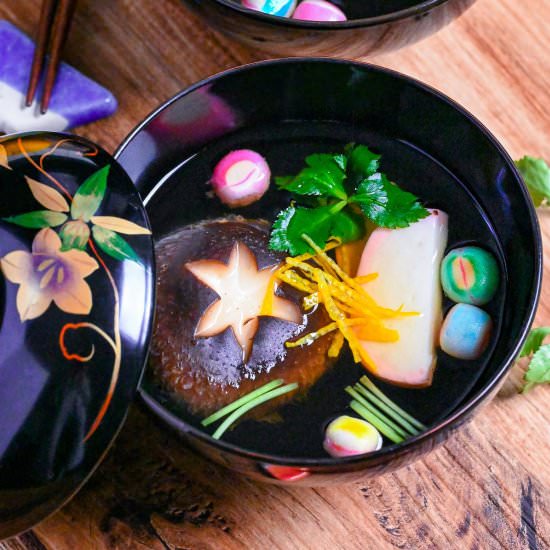 Japanese Clear Soup - Recipe photo by Sudachi Recipes