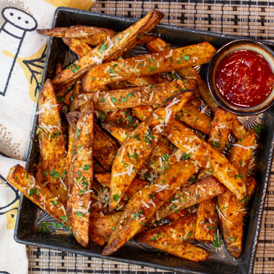 3 BEST oven fries recipes! - Recipe photo by a zest for life