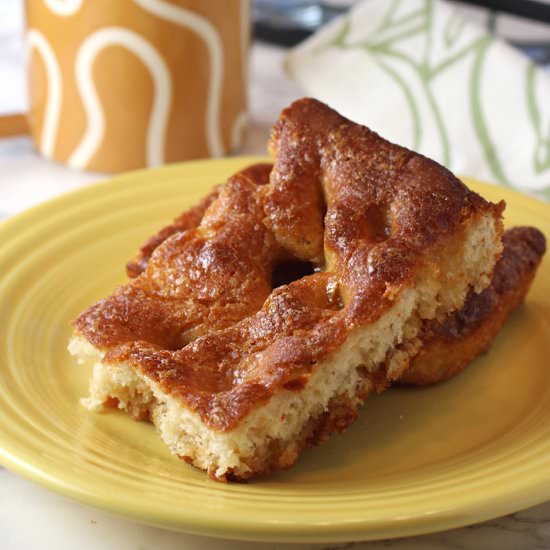 Brown Sugar Focaccia Cake - Recipe photo by Food Gal