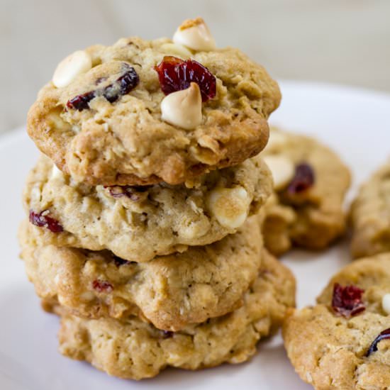Soft Oatmeal Cranberry Cookies - Recipe photo by Mindy B