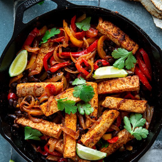 Tofu Fajitas - Recipe photo by Jagrutis Cooking Odyssey