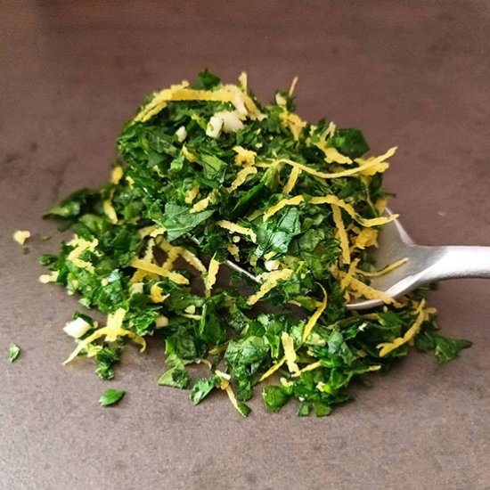 Gremolata Recipe - Recipe photo by 2pots2cook