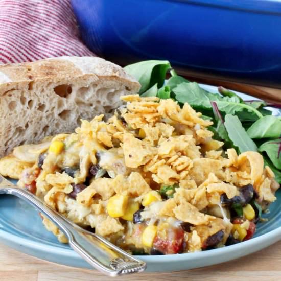 Slow Cooker Chicken Frito Casserole - Recipe photo by karenskitchenstories