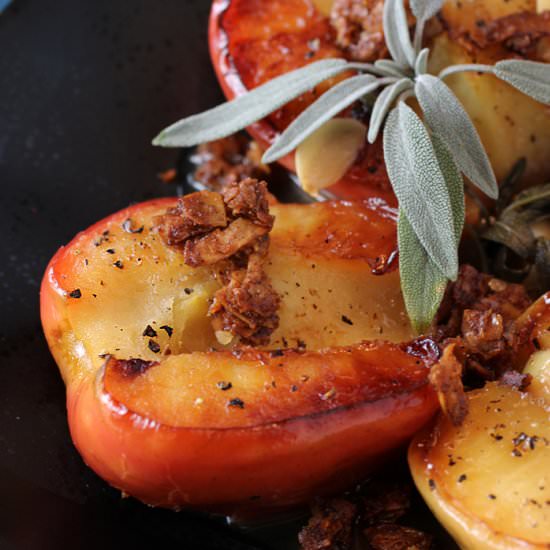 Cider Braised Apples - Recipe photo by Food Gal