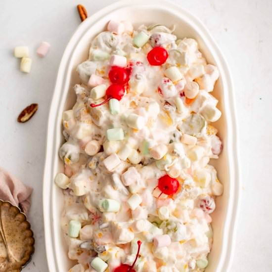 Ambrosia Salad - Recipe photo by theforkedspoon
