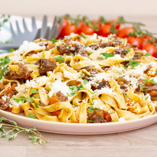 Beef ragu - Recipe photo by mecooks.com