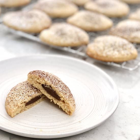 Nutella-Filled Pillow Cookies - Recipe photo by Jennyblogs