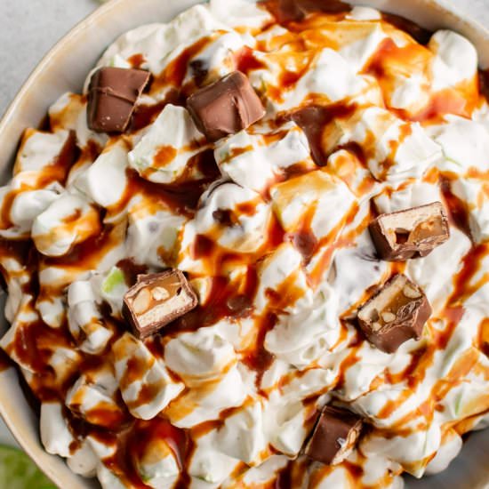 Snickers Salad - Recipe photo by theforkedspoon