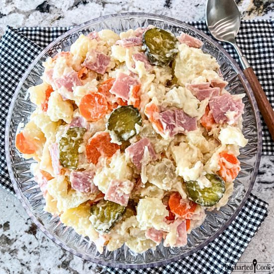 Midnight Diner Potato Salad - Recipe photo by Encharted Cook