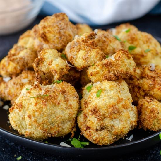 Crispy Air Fryer Cauliflower Bites - Recipe photo by Lemon blossoms