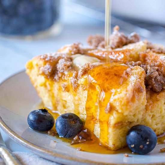 Brioche French Toast Casserole - Recipe photo by sipandsanity