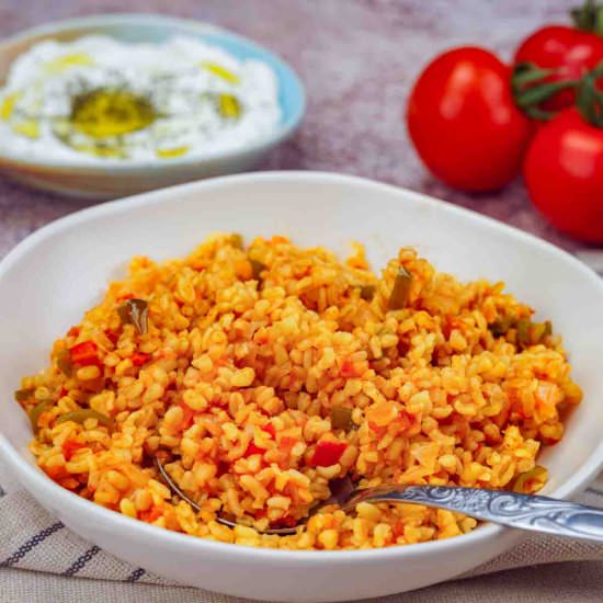 Bulgur Pilavi - Recipe photo by chocolatesandchai
