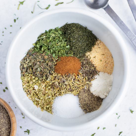 Homemade Greek Seasoning - Recipe photo by Evolving Table Food