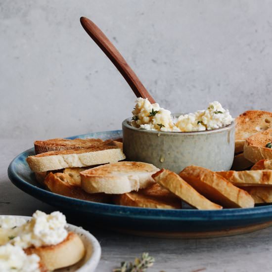 Whipped Feta & Honey - Recipe photo by thefigjar