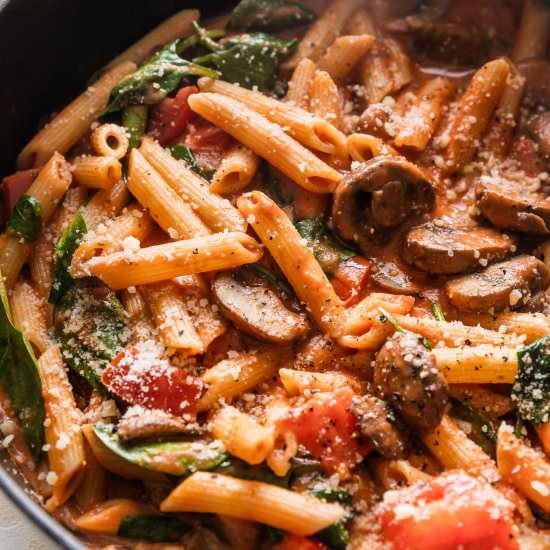 Penne Rosa - Recipe photo by nourishandfete