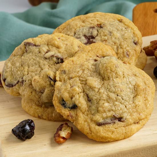 Chocolate with Cherry and Pecan Coo - Recipe photo by Mycookiejourney