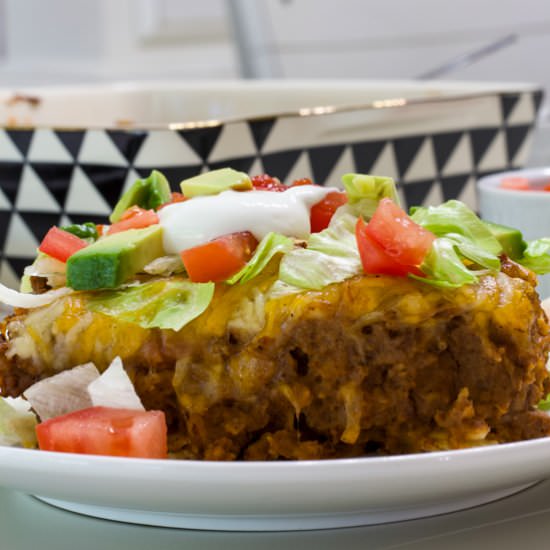 taco salad casserole - Recipe photo by Mindy B