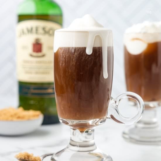 Classic Irish Coffee - Recipe photo by thefreshcooky