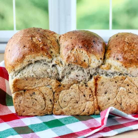 Black Sesame Shokupan - Recipe photo by karenskitchenstories