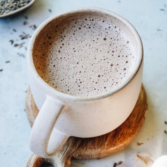 Lavender Hot Chocolate - Recipe photo by thefigjar