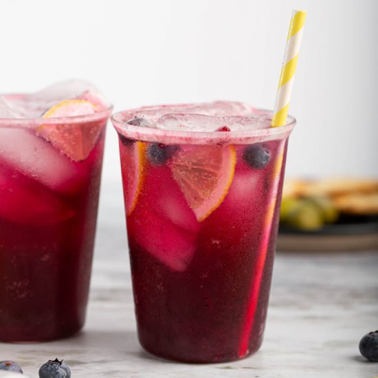 Blueberry Lemon Soda - Recipe photo by Lokness