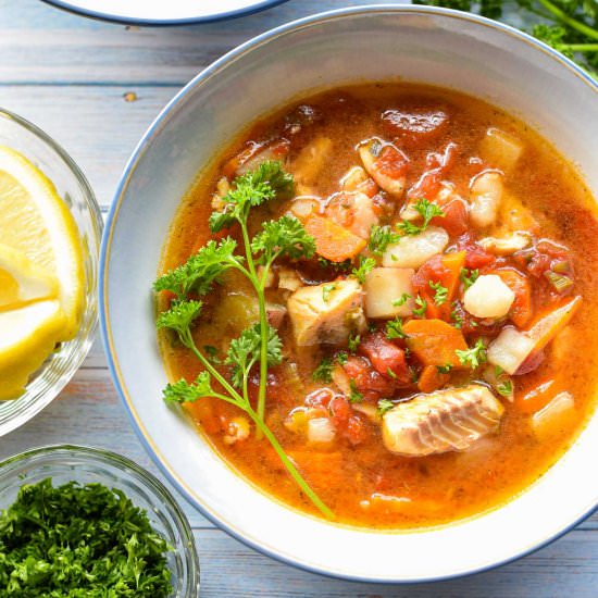 Instant Pot Fish Stew - Recipe photo by goodnomshoney