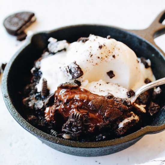 Cookies & Cream Pizookies - Recipe photo by thefigjar