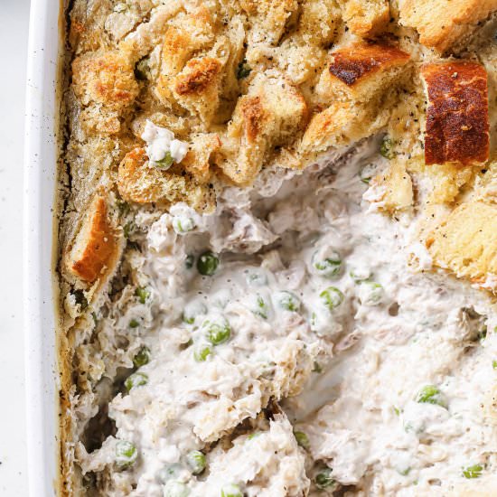 Healthy Tuna Brown Rice Casserole - Recipe photo by The Endless Meal