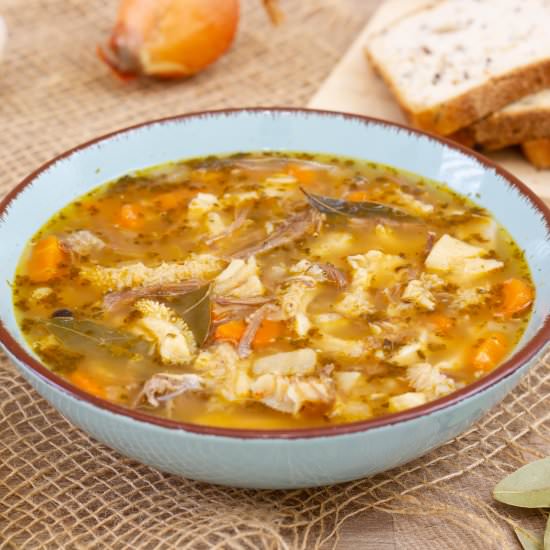 Polish tripe soup - Recipe photo by mecooks.com