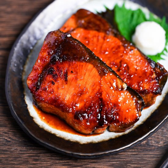 Yellowtail Teriyaki - Recipe photo by Sudachi Recipes