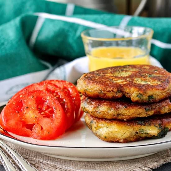 Colcannon Cakes - Recipe photo by karenskitchenstories