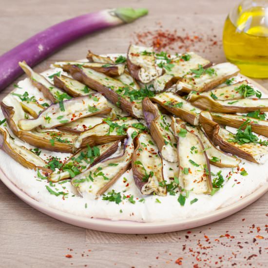 Tofu dip with eggplant - Recipe photo by mecooks.com
