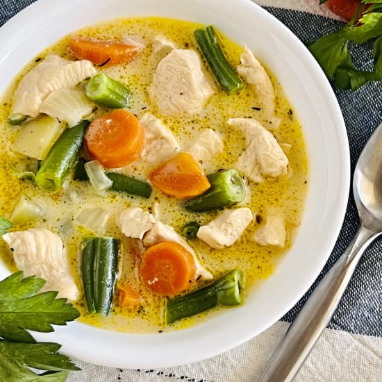 Dutch Oven Chicken Stew - Recipe photo by theshortordercook