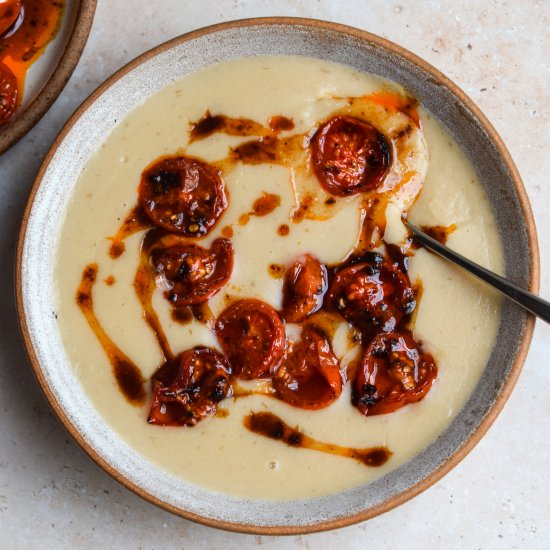 White Bean Miso Soup - Recipe photo by missrachelphipps