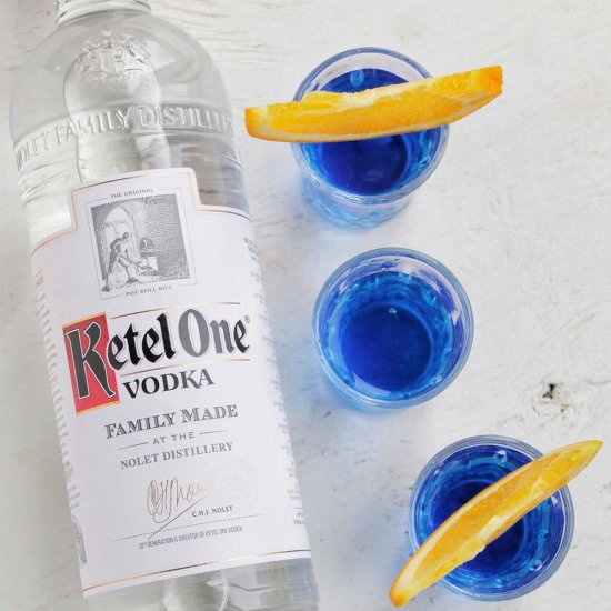 20+ Blue Shots and Shooter Recipes - Recipe photo by homebodyeats