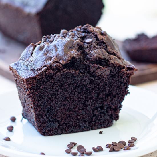 Entenmann's Chocolate Pound Cake - Recipe photo by Skinny Sweets