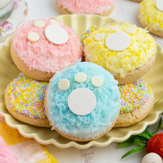 Easy Bunny Print Cookies - Recipe photo by pumpkinnspice