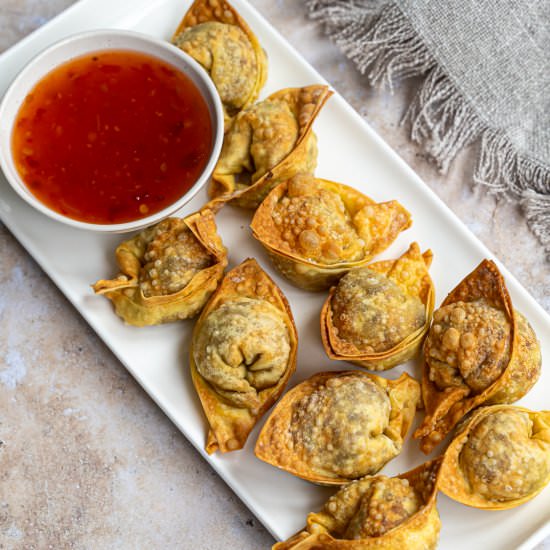 Air Fryer Wontons - Recipe photo by Sixhungryfeet