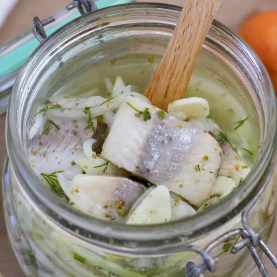 Jewish-style herring - Recipe photo by mecooks.com