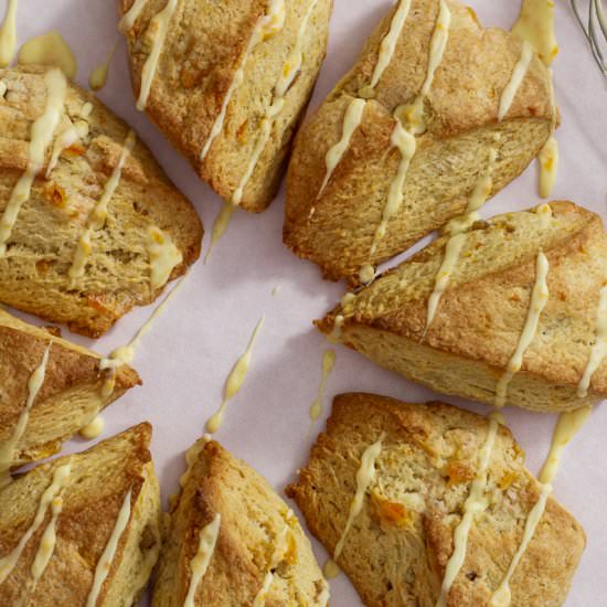 Ginger Orange Scones - Recipe photo by jillshough