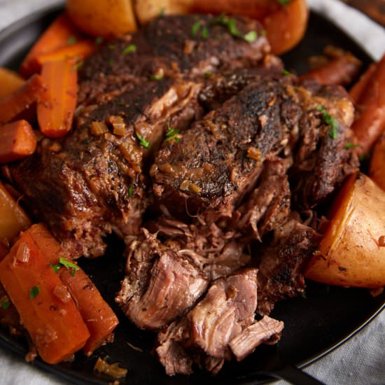 Slow Cooker Pot Roast - Recipe photo by Barbara Curry
