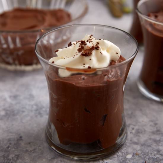 Chocolate Pudding - Recipe photo by Barbara Curry
