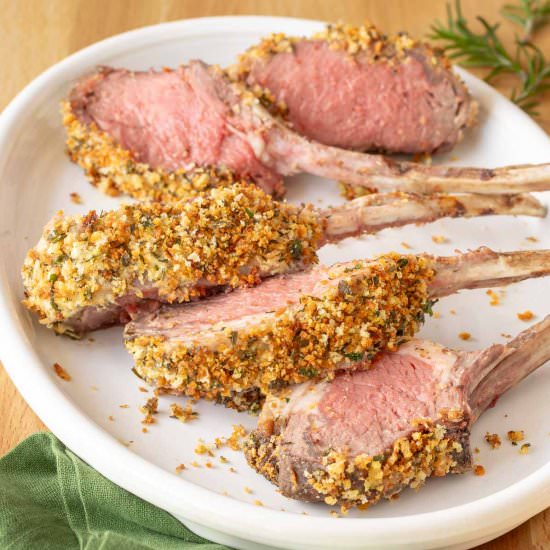 Crusted Rack of Lamb 3 Ways - Recipe photo by seasonedkitchen