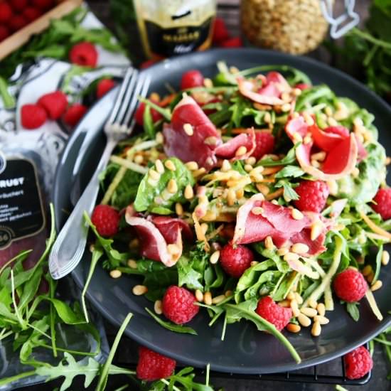 Smoked Goose Breast Salad with Pine - Recipe photo by angiesrecipes