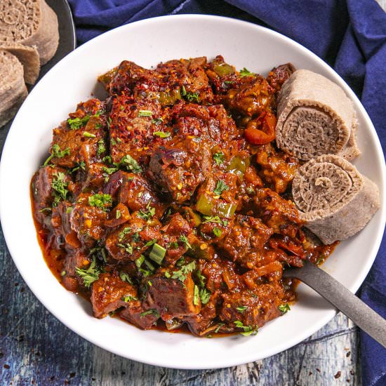 Awaze Tibs - Recipe photo by ChiliPepperMadness