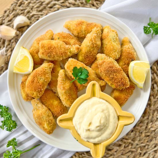 Crispy Artichoke Bites - Recipe photo by Spain on a Fork