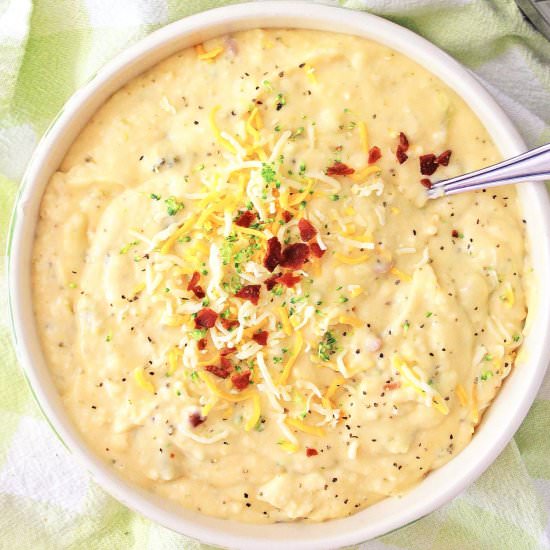 Instant Pot Broccoli Cheddar Soup - Recipe photo by oursunnylives