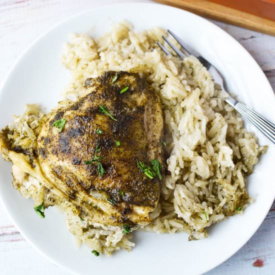 Chicken Over Rice - Recipe photo by oursunnylives