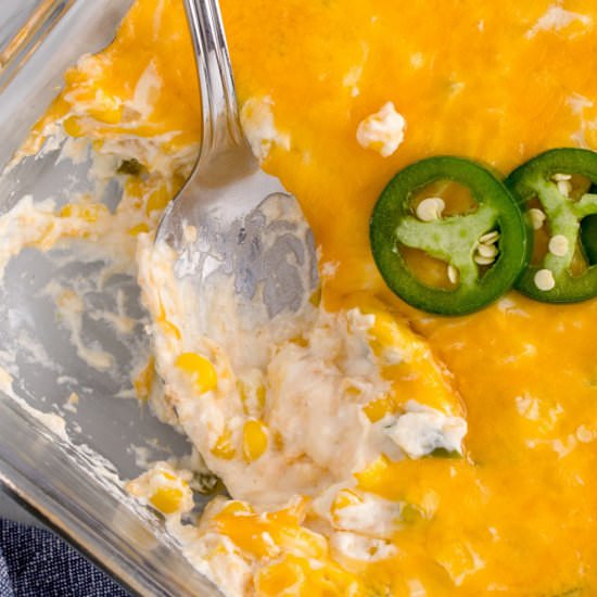 Jalapeno Corn Casserole + Dip - Recipe photo by thefreshcooky